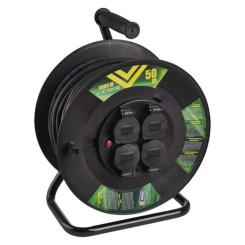 Сетевой удлинитель EMOS катушка 4 роз., 50 м Фото 2