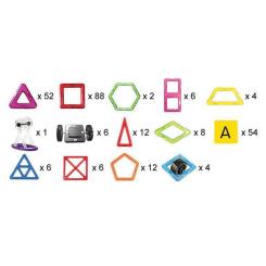 Конструктор Магнікон 268 деталей Plastic box Фото 7