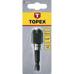 Держатель для бит Topex 1/4" 60 мм Фото 1