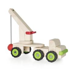 Спецтехника Guidecraft Block Science Trucks Большая стенобитная машина Фото