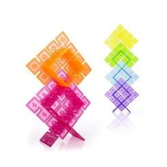 Конструктор Guidecraft Interlox Squares Квадраты, 96 деталей Фото 2