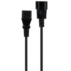 Кабель питания Vinga C13 to C14 1.8m Фото 1