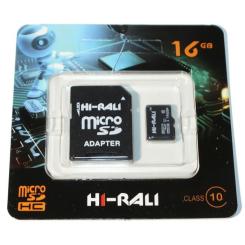 Карта памяти Hi-Rali 16GB microSDHC class 10 UHS-I Фото