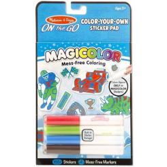 Набор для творчества Melissa&Doug Магические наклейки-раскраски Фото