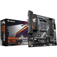 Материнская плата GIGABYTE B550M AORUS ELITE Фото 1