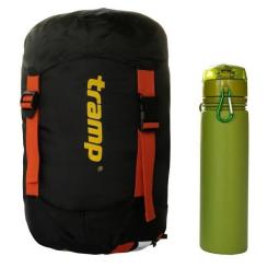 Спальный мешок Tramp Fjord Regular Orange/Grey L Фото 11