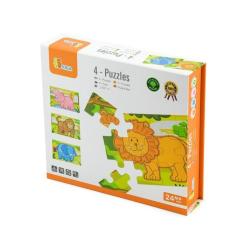 Пазл Viga Toys Джунгли, 48 элементов Фото 1