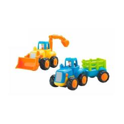 Развивающая игрушка Hola Toys Сільхозмашинка 6 шт. Фото 1