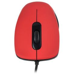 Мышка Modecom MC-M10S Silent USB Red Фото 4