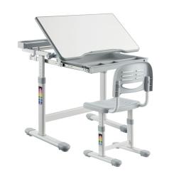 Парта со стулом FunDesk Bellissima grey Фото 1