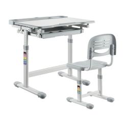 Парта со стулом FunDesk Bellissima grey Фото 2