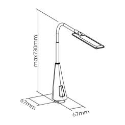Парта со стулом FunDesk Bellissima grey Фото 8