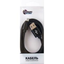 Дата кабель Dengos USB 2.0 AM to Micro 5P 1.0m black Фото 2