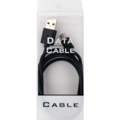 Дата кабель Dengos USB 2.0 AM to USB-C 1.0m black Фото