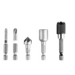 Шуруповерт Graphite Energy + SET, 18В, 2х2.0 Ач, 109ед. кейс Фото 6