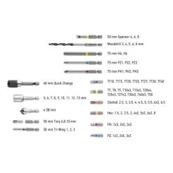 Шуруповерт Graphite Energy + SET, 18В, 2х2.0 Ач, 109ед. кейс Фото 8