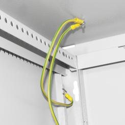 Шкаф настенный Ipcom 6U, 600*450, RAL7035 Фото 3