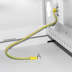 Шкаф настенный Ipcom 6U, 600*450, RAL7035 Фото 4