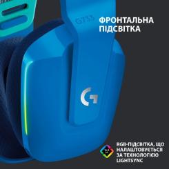 Наушники Logitech G733 Lightspeed Wireless RGB Gaming Headset Blue Фото 3