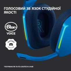 Наушники Logitech G733 Lightspeed Wireless RGB Gaming Headset Blue Фото 8