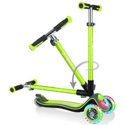 Самокат Globber Elite зелено-серый Фото 2