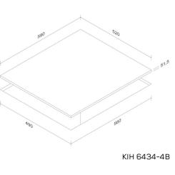 Варочная поверхность Kernau KIH 6434-4B Фото 1
