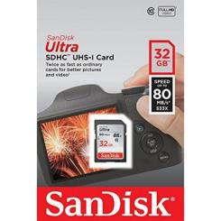 Карта памяти SanDisk 32GB SDHC class 10 Ultra Фото 3