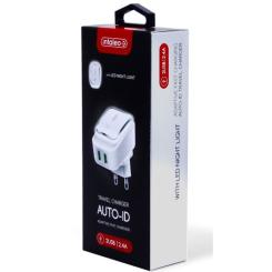 Зарядное устройство Intaleo TCL242 (2USB2.4A) (white) Фото 1
