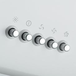 Вытяжка кухонная Pyramida NR-MG 60 (1000) M WH Фото 7