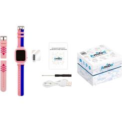 Смарт-часы Amigo GO004 Splashproof Camera+LED Pink Фото 6