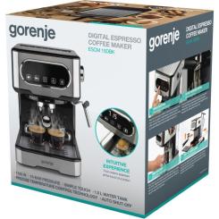 Рожковая кофеварка эспрессо Gorenje ESCM15DBK Фото 4