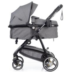 Коляска BabyHit Winger Light Grey трансформер Фото 4