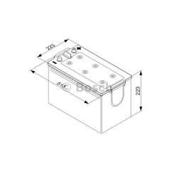 Аккумулятор автомобильный Bosch 180А Фото 4