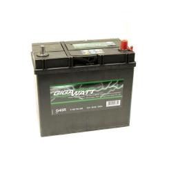 Аккумулятор автомобильный GigaWatt 45А Фото 2