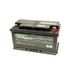 Аккумулятор автомобильный GigaWatt 80А Фото 1