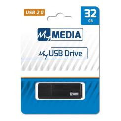 USB флеш накопитель MyMedia 32GB Black USB 2.0 Фото 3