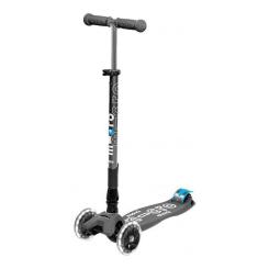 Самокат Micro Maxi Deluxe LED Вулканический серый Фото