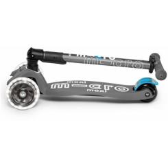 Самокат Micro Maxi Deluxe LED Вулканический серый Фото 3