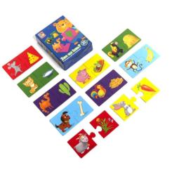Развивающая игрушка Vladi Toys Кто что ест , украинский язык Фото 1