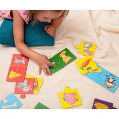 Развивающая игрушка Vladi Toys Кто что ест , украинский язык Фото 3