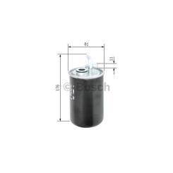 Фильтр топливный Bosch F026402827 Фото 4