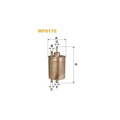 Фильтр топливный Wixfiltron WF8175 Фото