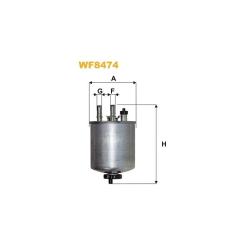 Фильтр топливный Wixfiltron WF8474 Фото