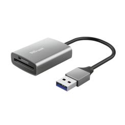 Считыватель флеш-карт Trust DALYX FAST USB 3.2 ALUMINIUM Фото