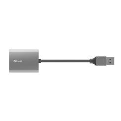 Считыватель флеш-карт Trust DALYX FAST USB 3.2 ALUMINIUM Фото 1
