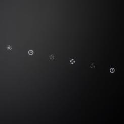 Вытяжка кухонная Pyramida NRX2-60 BL Фото 3