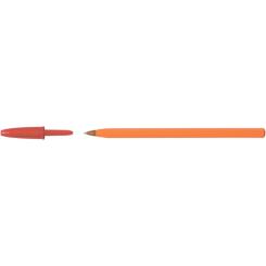 Ручка шариковая Bic Orange, красная Фото