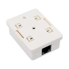 Компьютерная розетка Vinga RJ45x1 UTP cat.5e 8P8C Фото 2