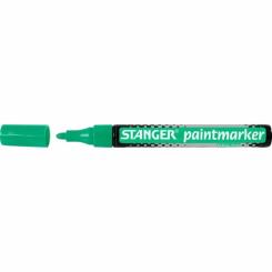 Маркер Stanger Permanent зелений Paint 2-4 мм Фото