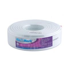Кабель телевизионный FinMark RG-660, CU, 100м, white Фото 1